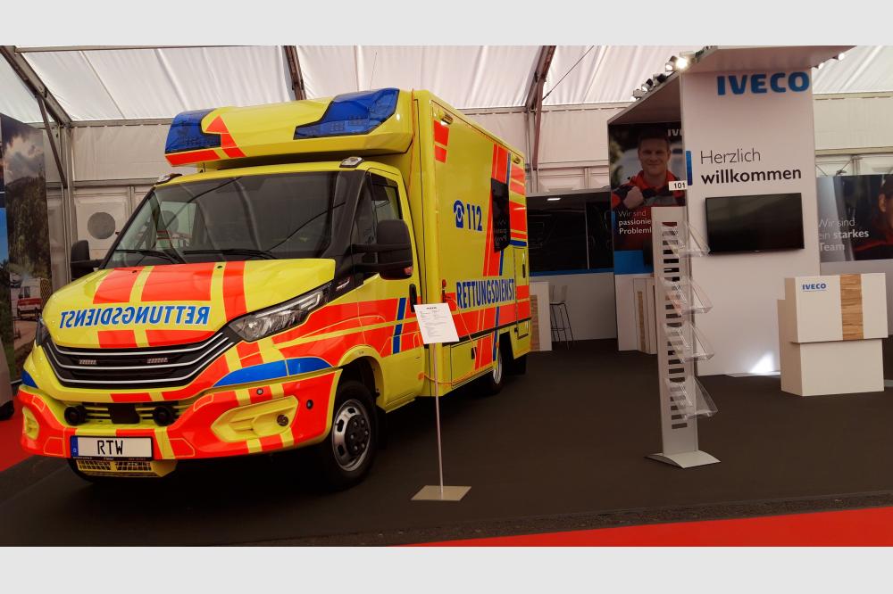 RETTmobil 2023 – IVECO ist wieder mit einem eigenen Stand dabei