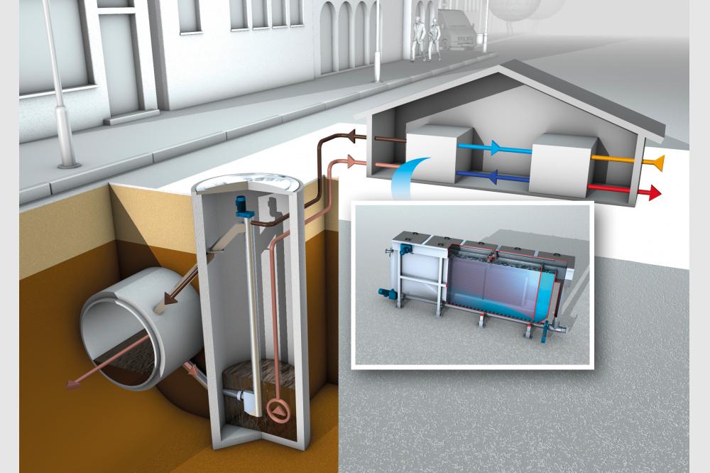 Kaltes Nahw&auml;rmenetz in Schallstadt (Baden-W&uuml;rttemberg)