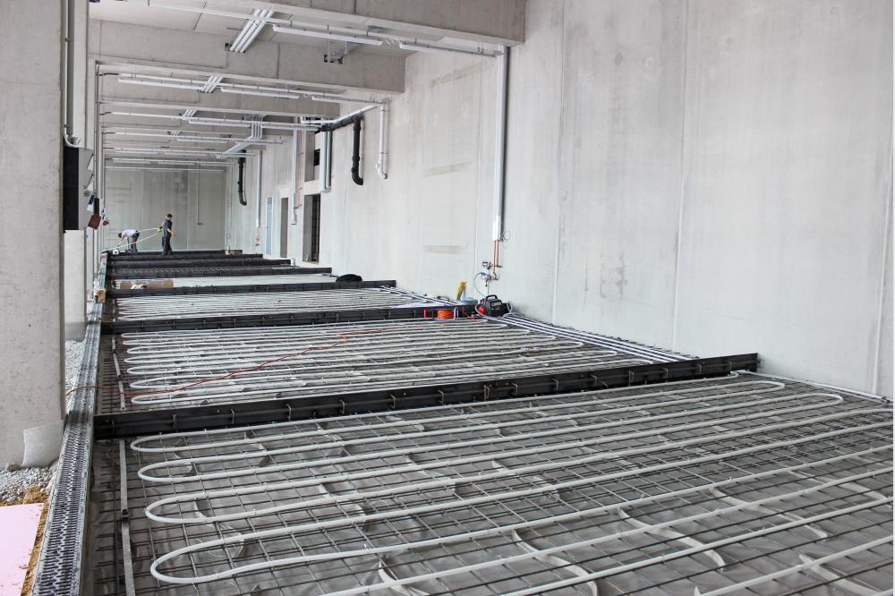 Flächenheizung von Schütz sorgt bei der Freiwilligen Feuerwehr Selters für angenehme Strahlungswärme