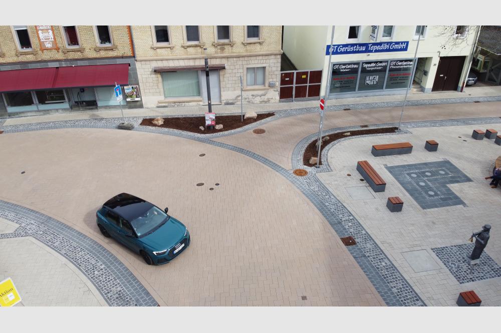 W&ouml;rrstadt setzt auf Pflasterbelag COMBICONNECT