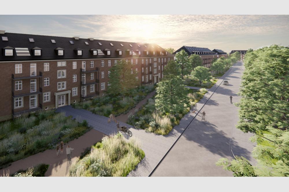 725 neue Wohnungen f&uuml;r Krefeld: Ehemalige Kaserne wandelt sich zum gr&uuml;nen Quartier