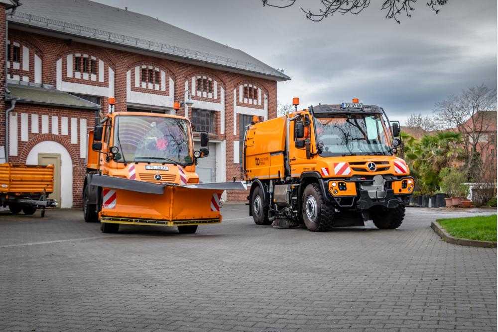 F&uuml;r Stra&szlig;enreinigung und Winterdienst Stadtwerke Torgau setzen erneut auf Unimog Ger&auml;tetr&auml;ger