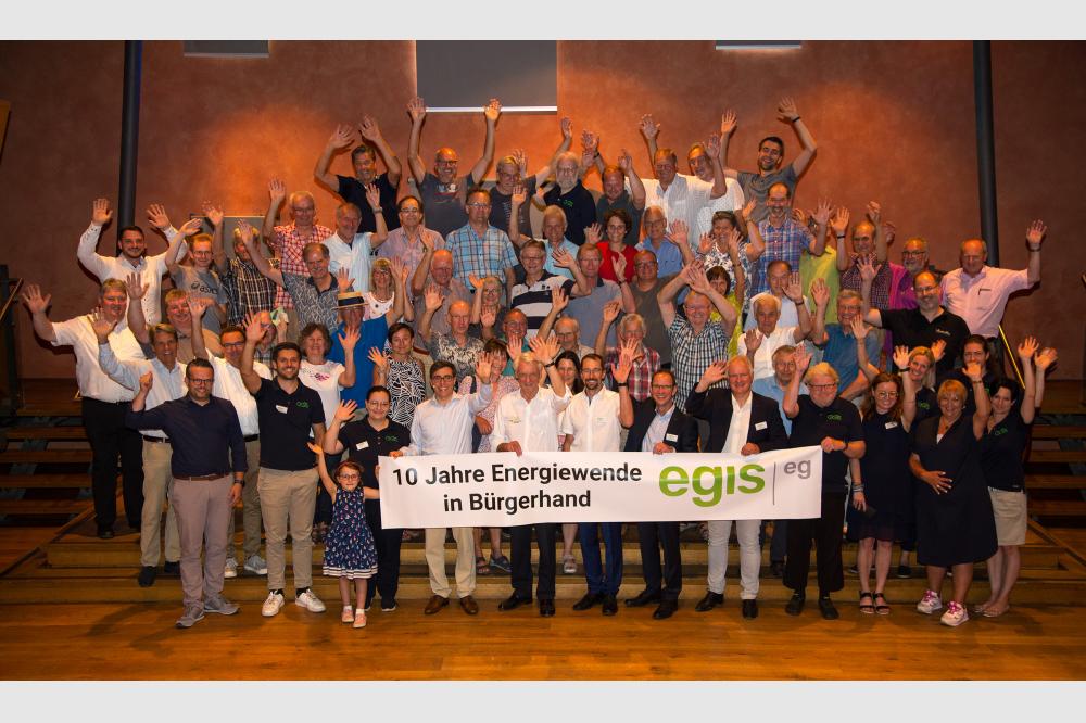 EGIS eG: Größter Bürgersolarpark Deutschlands und Ausschüttung von 6 Prozent Dividende