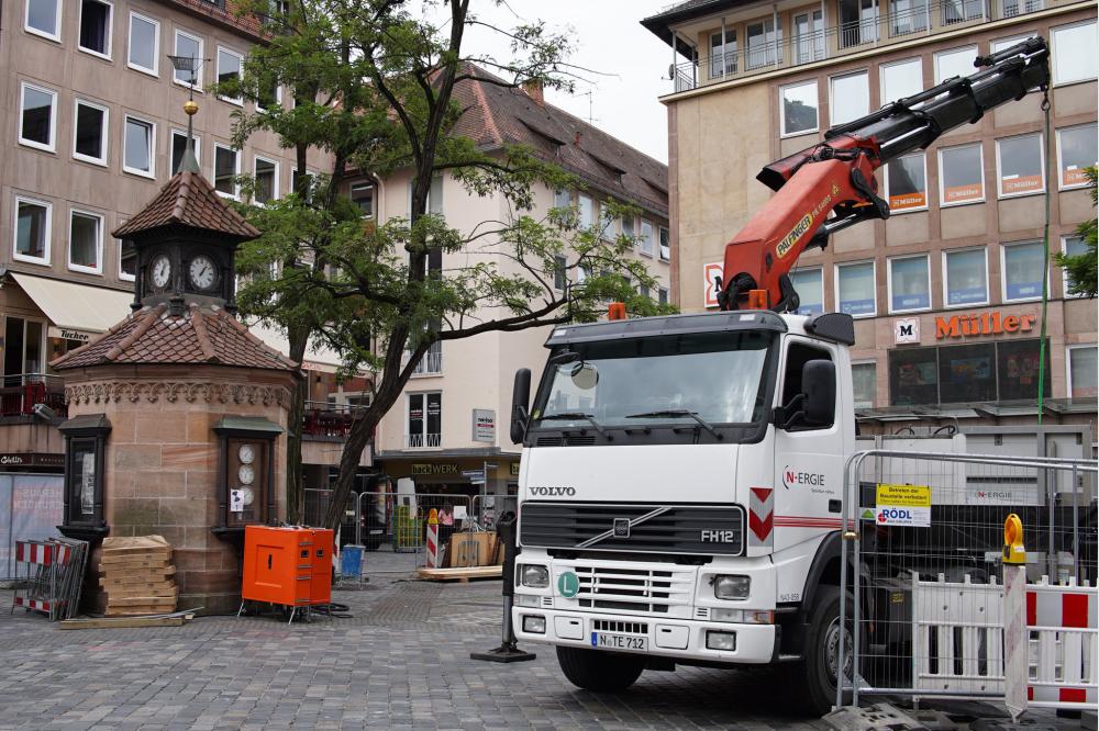 N-ERGIE Netz GmbH saniert Trafostation unter dem Wetterhäuschen