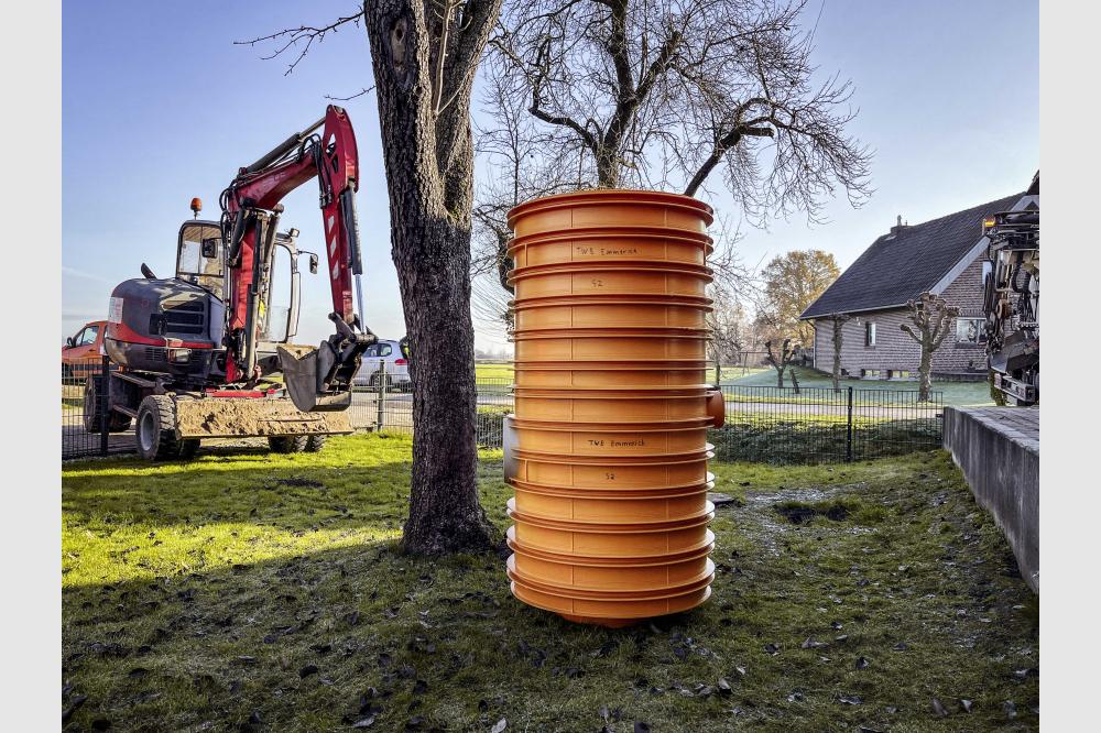 Modernisierter Pumpenschacht f&uuml;r die Stadt Emmerich