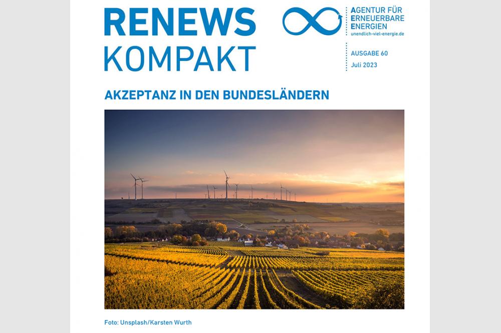 Wie die Bundesl&auml;nder die Akzeptanz neuer Wind- und Solarparks st&auml;rken