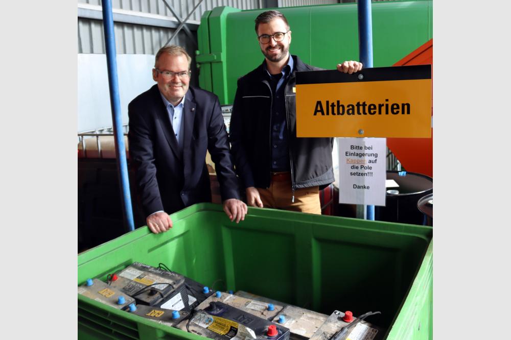 Zeppelin f&uuml;hrt Pfandsystem f&uuml;r Batterien von Baumaschinen ein