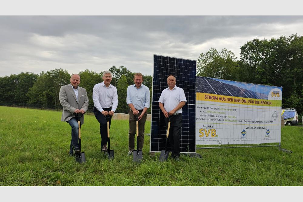 SVB errichtet ersten Solarpark im Siegerland