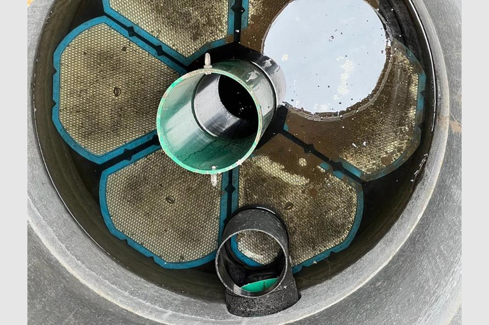 Zweistufige 3P Filtrationsanlage h&auml;lt Schadstoffe zu &uuml;ber 80 Prozent zur&uuml;ck