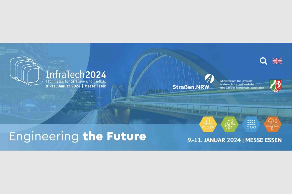 Verkehrsminister Krischer eröffnet InfraTech 2024 in Essen