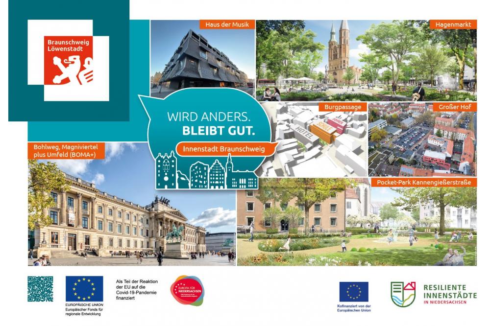 Öffentliche und private Investitionen schaffen Perspektiven in Braunschweigs Innenstadt