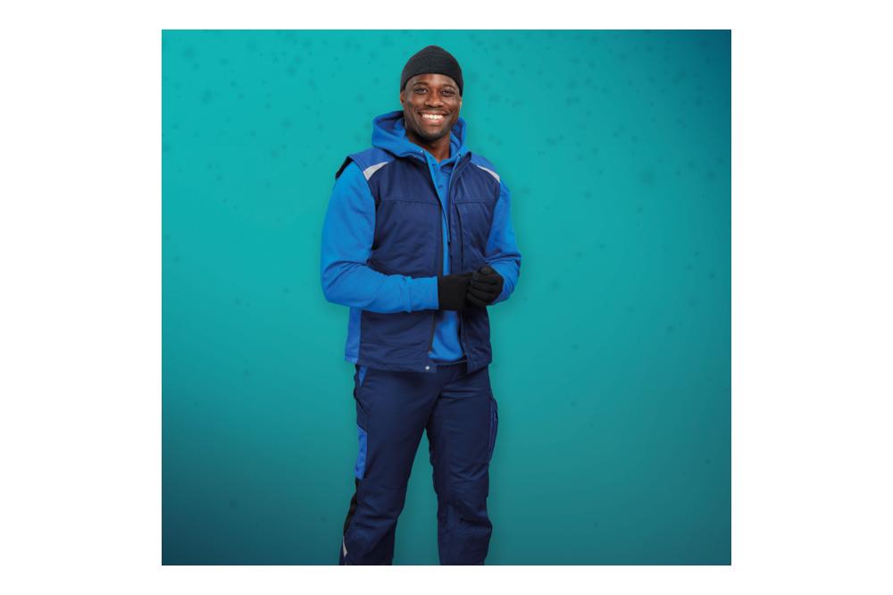 Kalt erwischt? Nicht mit passender Berufskleidung!