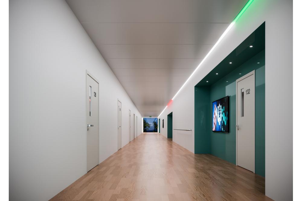 Licht als Signalgeber mit der SLOTLIGHT LynX® activated von Zumtobel