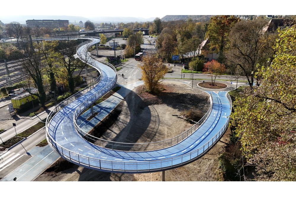 &bdquo;Superradwegenetz T&uuml;bingen&ldquo; fertiggestellt 