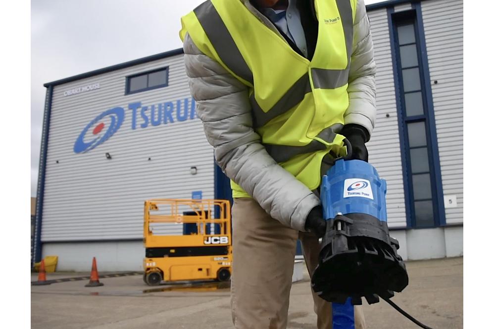 Pumpe besteht Falltest aus 7 Metern