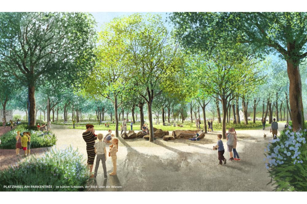 Neues Gr&uuml;n f&uuml;r B&uuml;rger und G&auml;ste in R&uuml;desheim