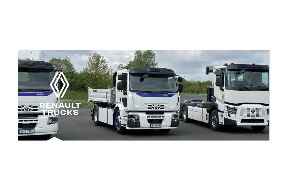 Elektrisch und effizient: Dreiseitenkipper von Renault Trucks und MEILLER 