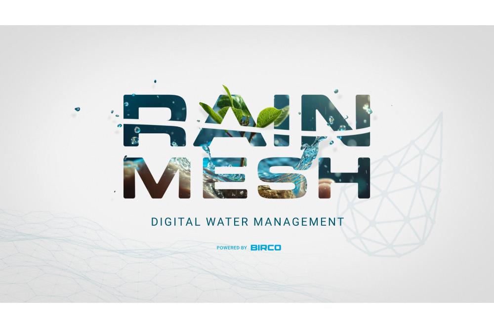 BIRCO startet mit RAINMESH die digitale Regenwasser-Revolution