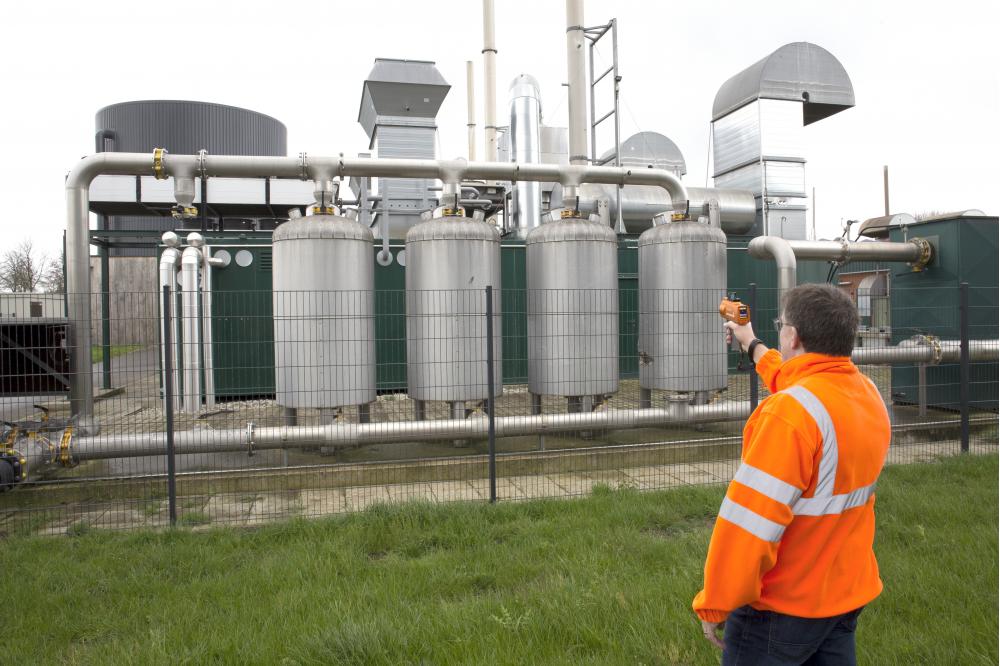 Gaslecks &uuml;ber bis zu 200 m Entfernung detektieren