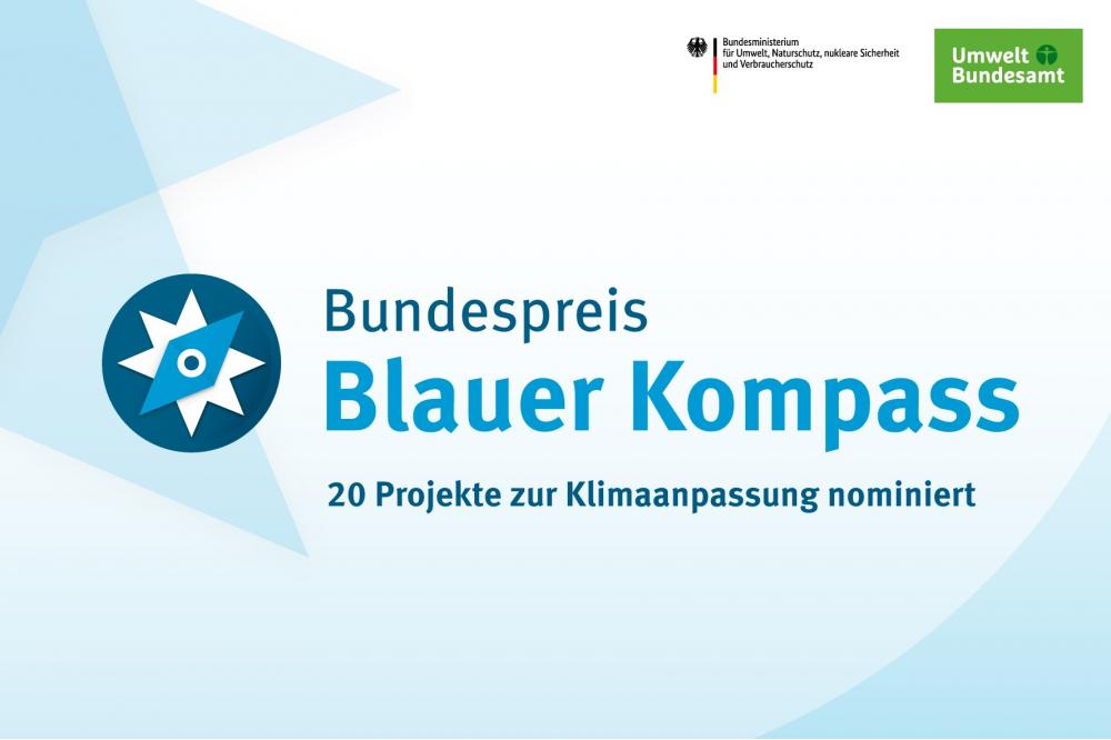 Bundespreis „Blauer Kompass“: Projekte aus Nordrhein-Westfalen nominiert als hervorragende Beispiele für Klimaanpassung 