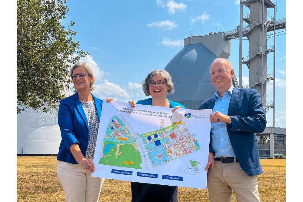 Die Planungen f&uuml;r die Erweiterung der Kl&auml;ranlage Dresden-Kaditz haben begonnen