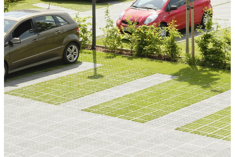 Mit Sickerbel&auml;gen Starkniederschl&auml;ge versickern, Regenwasser behandeln, Schwerlasten aufnehmen