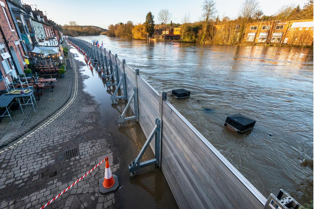 Effektiver Schutz gegen Hochwasser