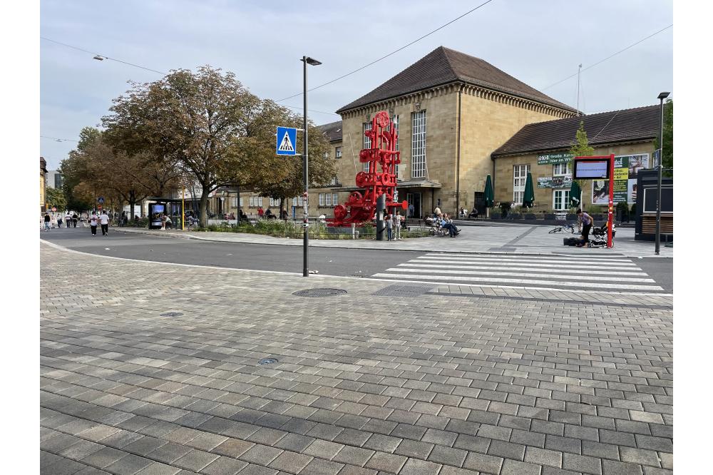 Bahnhofsumfeld mit neuem Gesicht