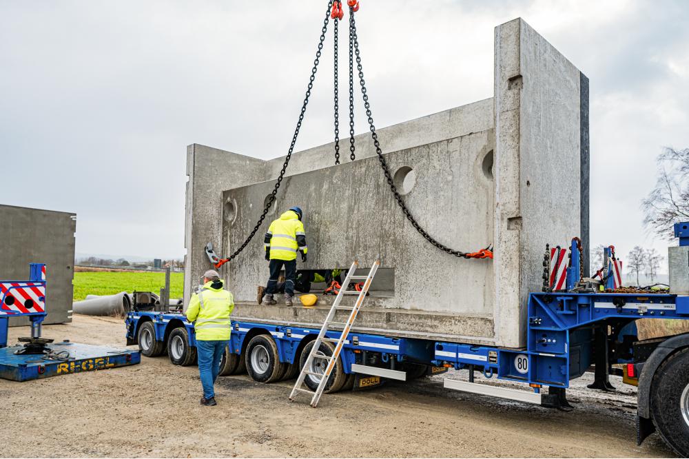 Betonbauteile zur Niederschlagswasserbehandlung