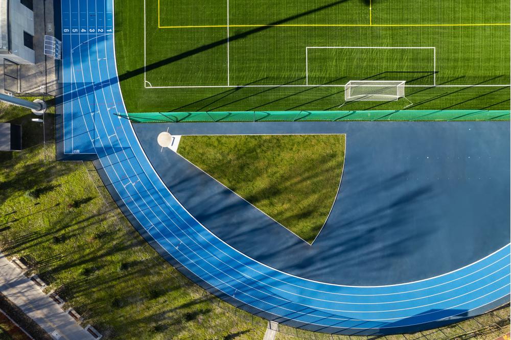 Sportanlagen nachhaltig entw&auml;ssern