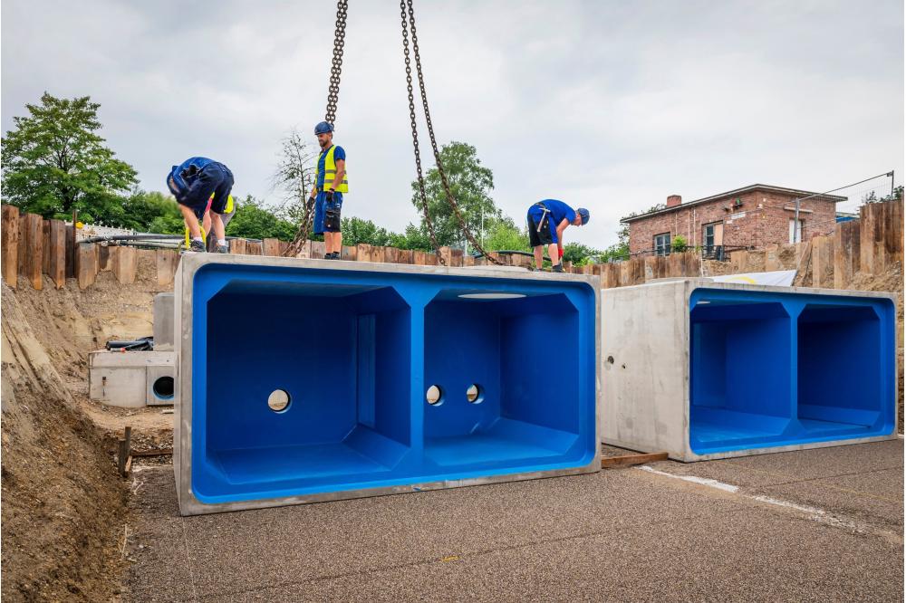 Über Qualität bei Entwässerungsanlagen entscheidet wesentlich der Stahlbeton