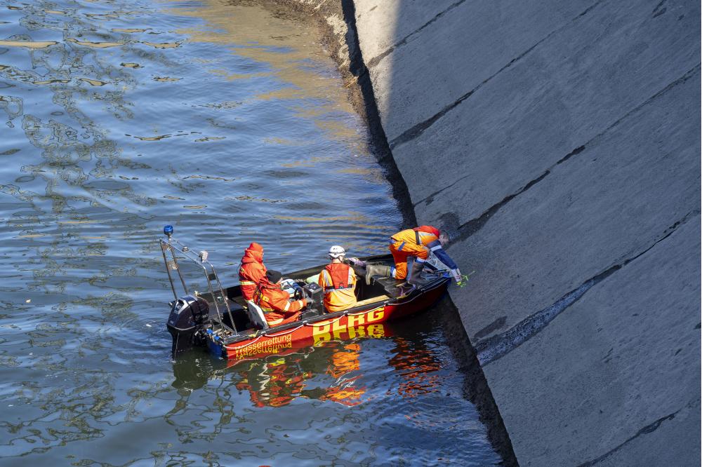 DLRG Herdecke unterstützt bei Arbeiten am Pumpspeicherkraftwerk