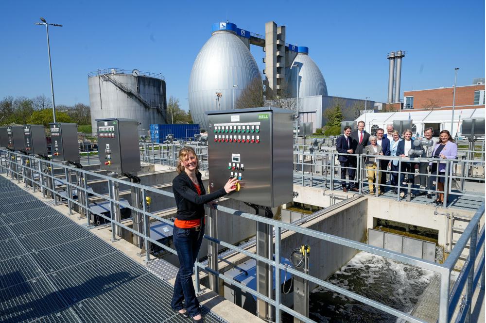 Erste Kläranlage an der Emscher mit vierter Reinigungsstufe
