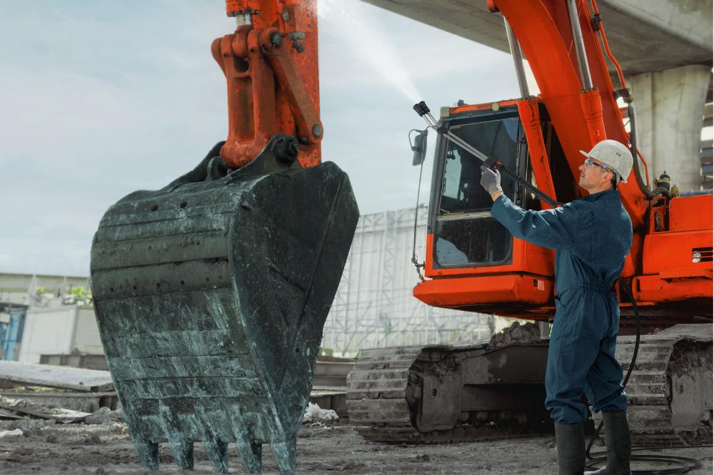 Sicher sauber: Hochdruckreiniger im Baugewerbe