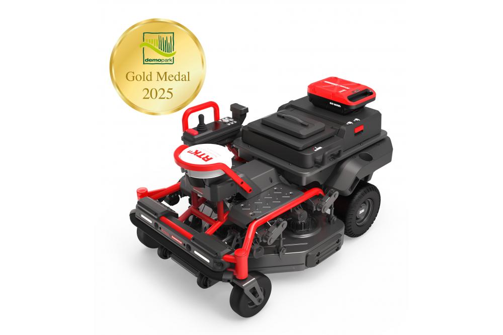 Der erste Mähroboter für den gewerblichen Dauereinsatz gewinnt Demopark Goldmedaille