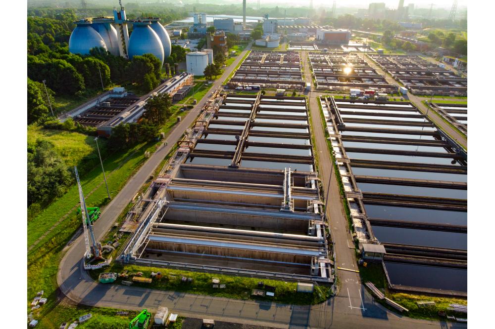 Kläranlage Bottrop: Sanierung im laufenden Betrieb