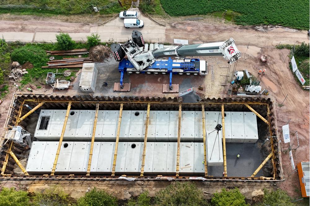Höhere Hochwassersicherheit in Aken dank Regenrückhaltebecken
