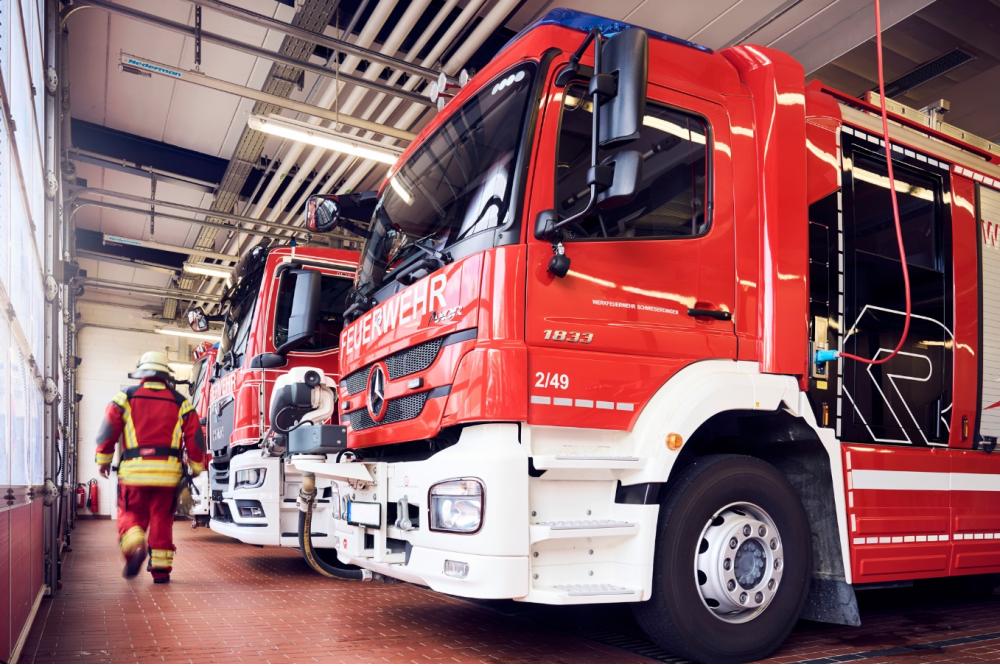 Integrierter Brandschutz f&uuml;r Ger&auml;teh&auml;user, Wachen und Einsatzfahrzeuge