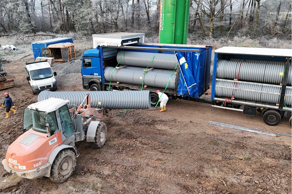 Neues Industrie- und Gewerbegebiet erschlossen