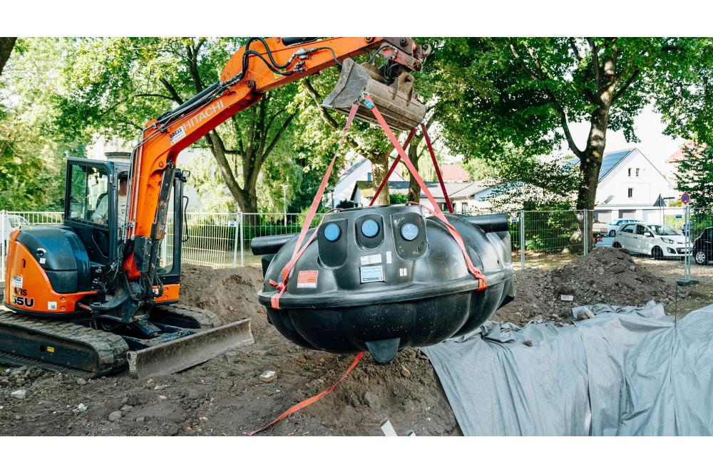 Smarte Baumbew&auml;sserung f&uuml;r klimaresiliente Quartiere