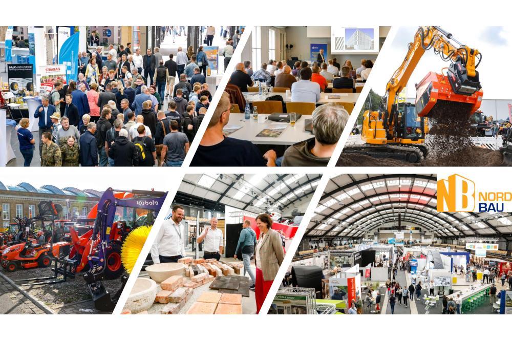 Forschung, Innovation und gro&szlig;e Technik auf der NordBau 2026